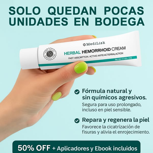 Herbal hemorrhoid, La Solución Efectiva - Alivio Inmediato