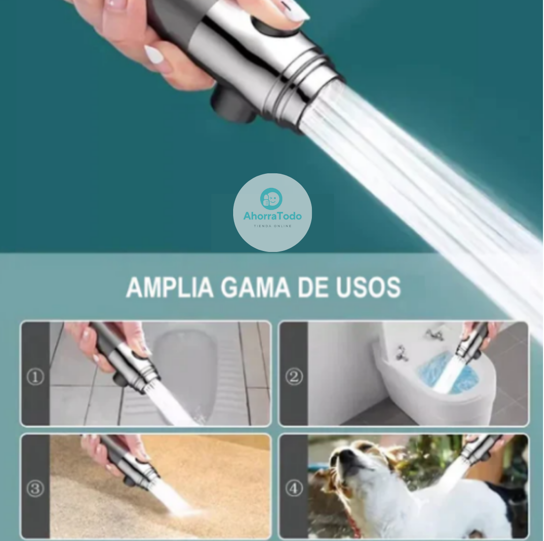 Ducha multifuncional de alta presión