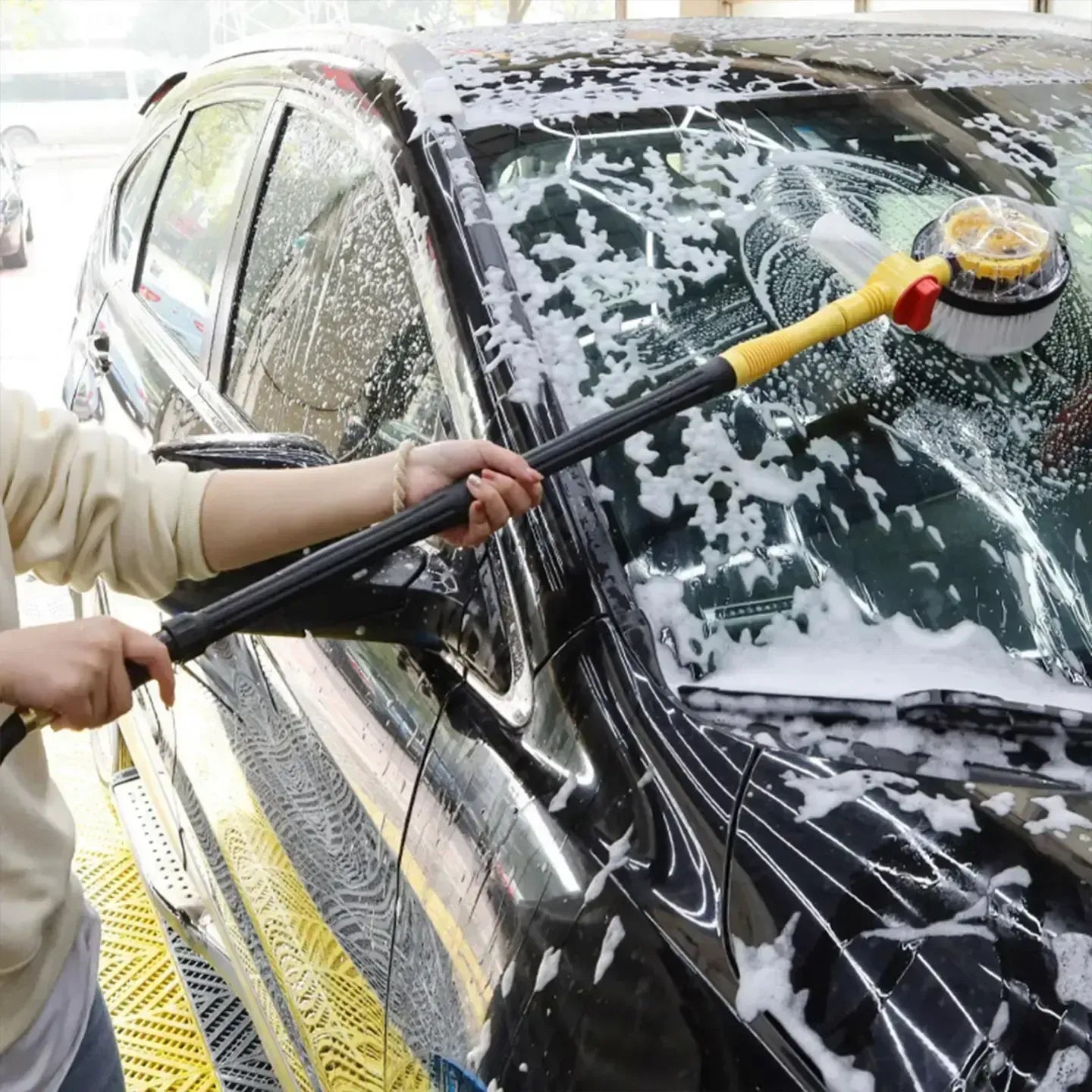 Lava tu auto como un profesional… Con el CEPILLO AUTOCLEAN 360