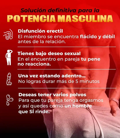 COMBO X 3: Recupera tu vitalidad y dile adiós a los problemas de próstata