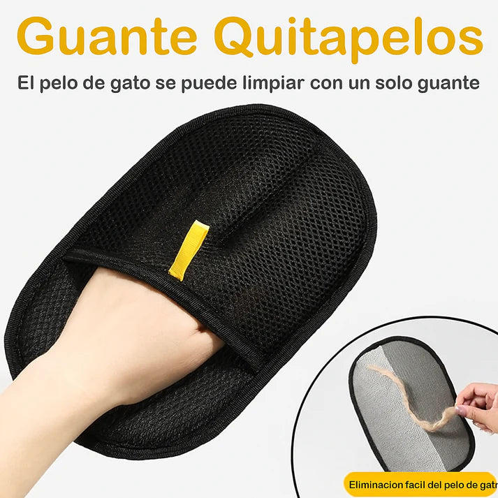 2x1: GUANTE REMOVEDOR DE PELO PARA MASCOSTAS