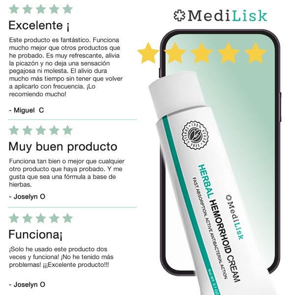 Herbal hemorrhoid, La Solución Efectiva - Alivio Inmediato