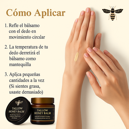 Tallow Honey Balm Citrus – Repara, hidrata y rejuvenece tu piel naturalmente