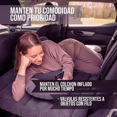 Convierte tu auto en un lugar cómodo para descansar en segundos 🚗💤