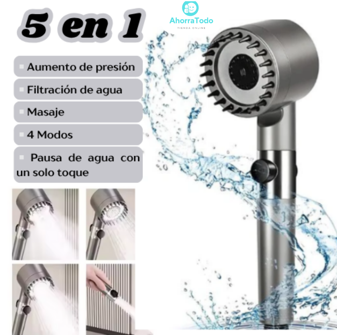 Ducha multifuncional de alta presión