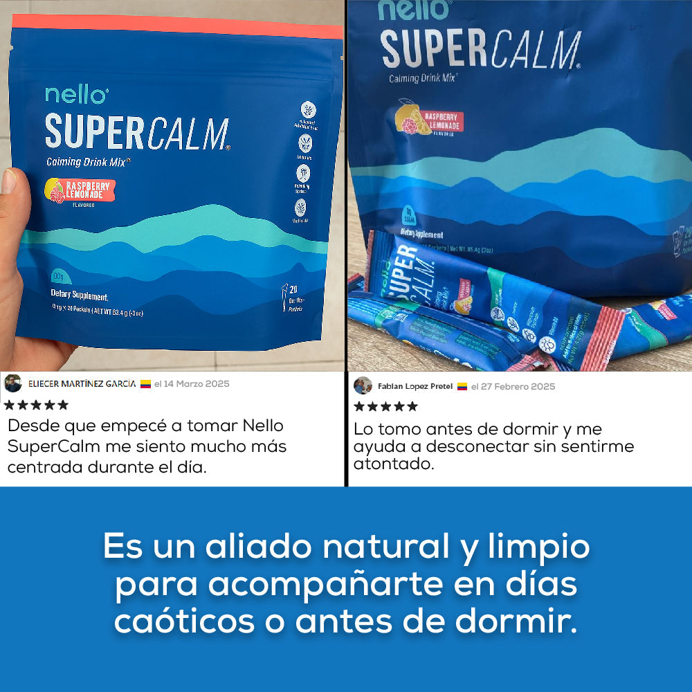 Nello SuperCalm: Calma Profunda y Enfoque Diario🍃