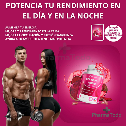 BEETROOT 60 CAP/ PRECION ARTERIAL Y RENDIMIENTO OPTIMO