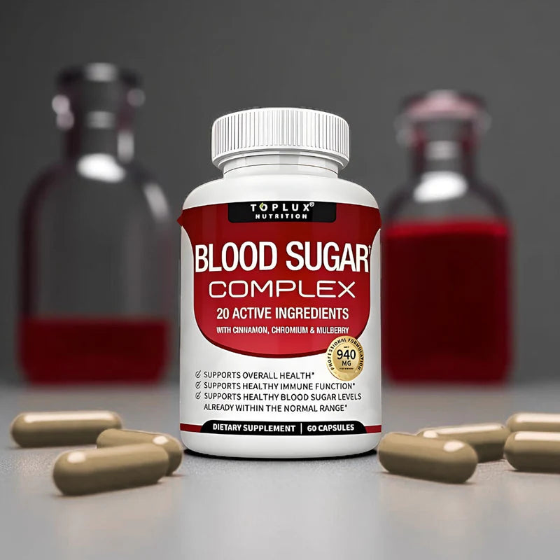 Blood Sugar Complex - Tu aliado natural contra los picos de acceso!