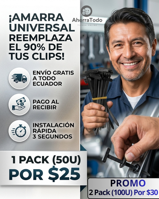 Set de amarras - hebillas universal