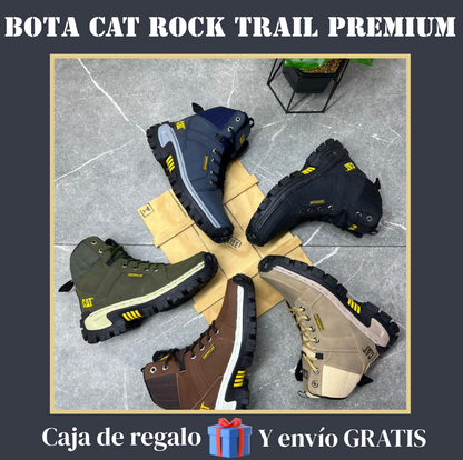 Bota CAT Rock Trail Premium – Resistencia y estilo que imponen presencia