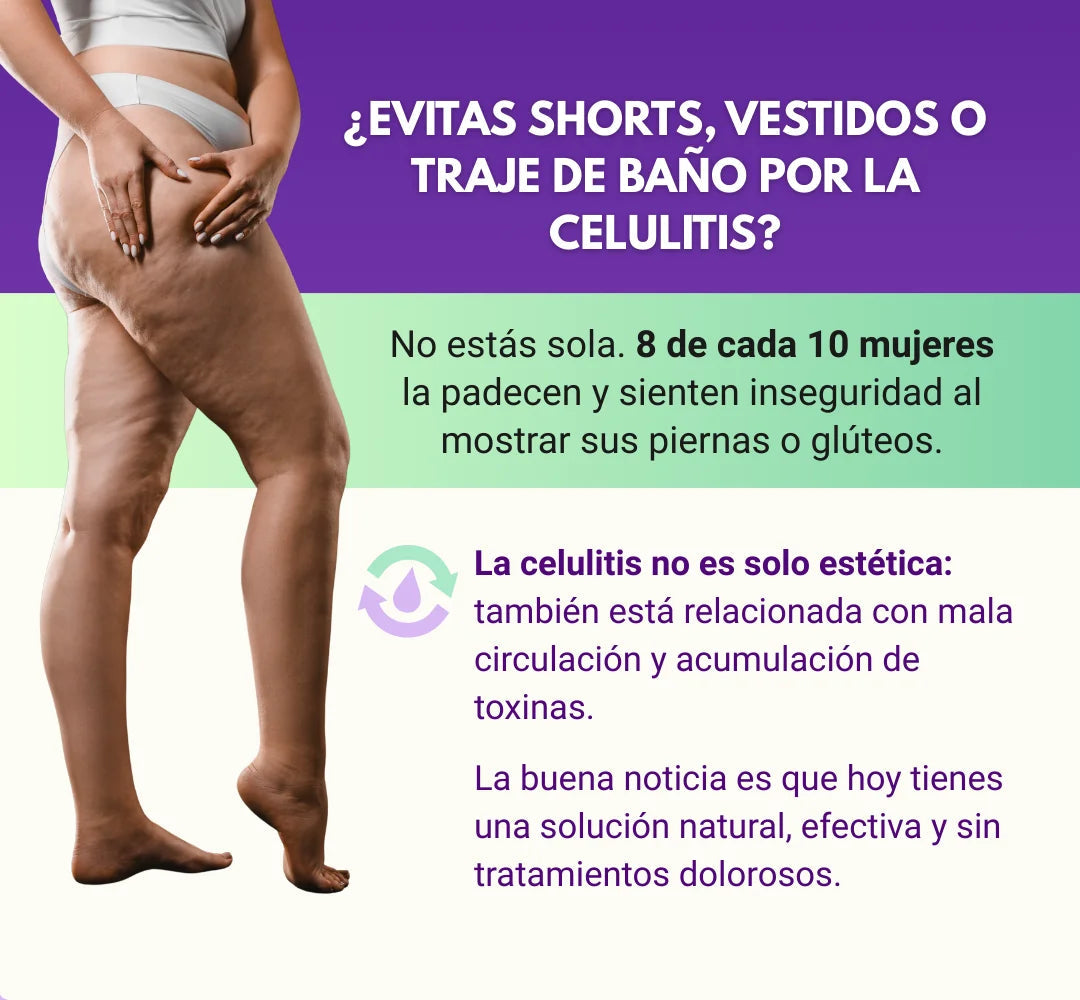 Bye Bye Celulitis: la fórmula natural que sí funciona🌱