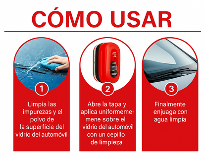 CEPILLO DE LIMPIEZA DE VIDRIO PARA AUTO